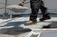 find rated Halliburton flat roofing replacement companies